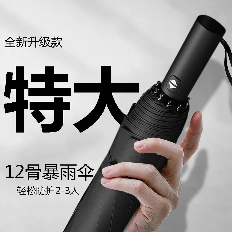 【2025年新款】超大晴雨两用雨伞男女全自动防晒太阳伞遮阳商务伞
