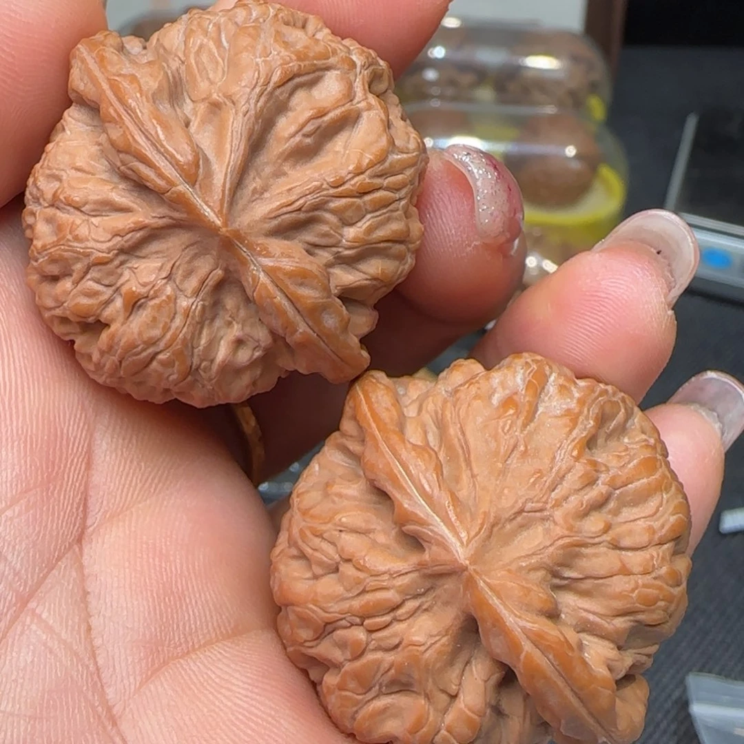 文玩核桃吊坠37太行雪狮全品