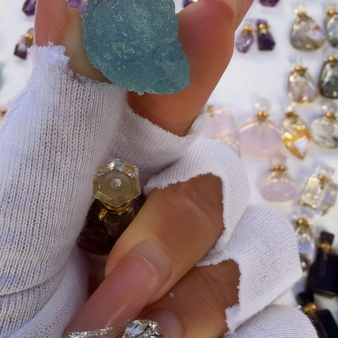 海蓝宝石裸石未镶嵌大**华