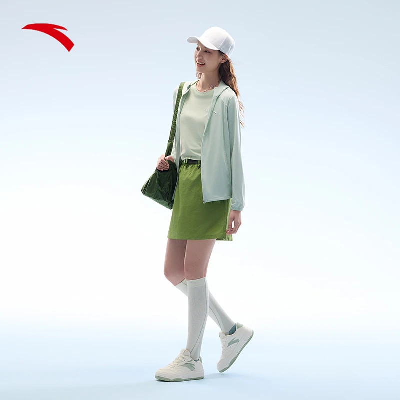 安踏绝绝紫4代防晒衣女装2025夏季户外新款冰丝薄款宽松运动外套