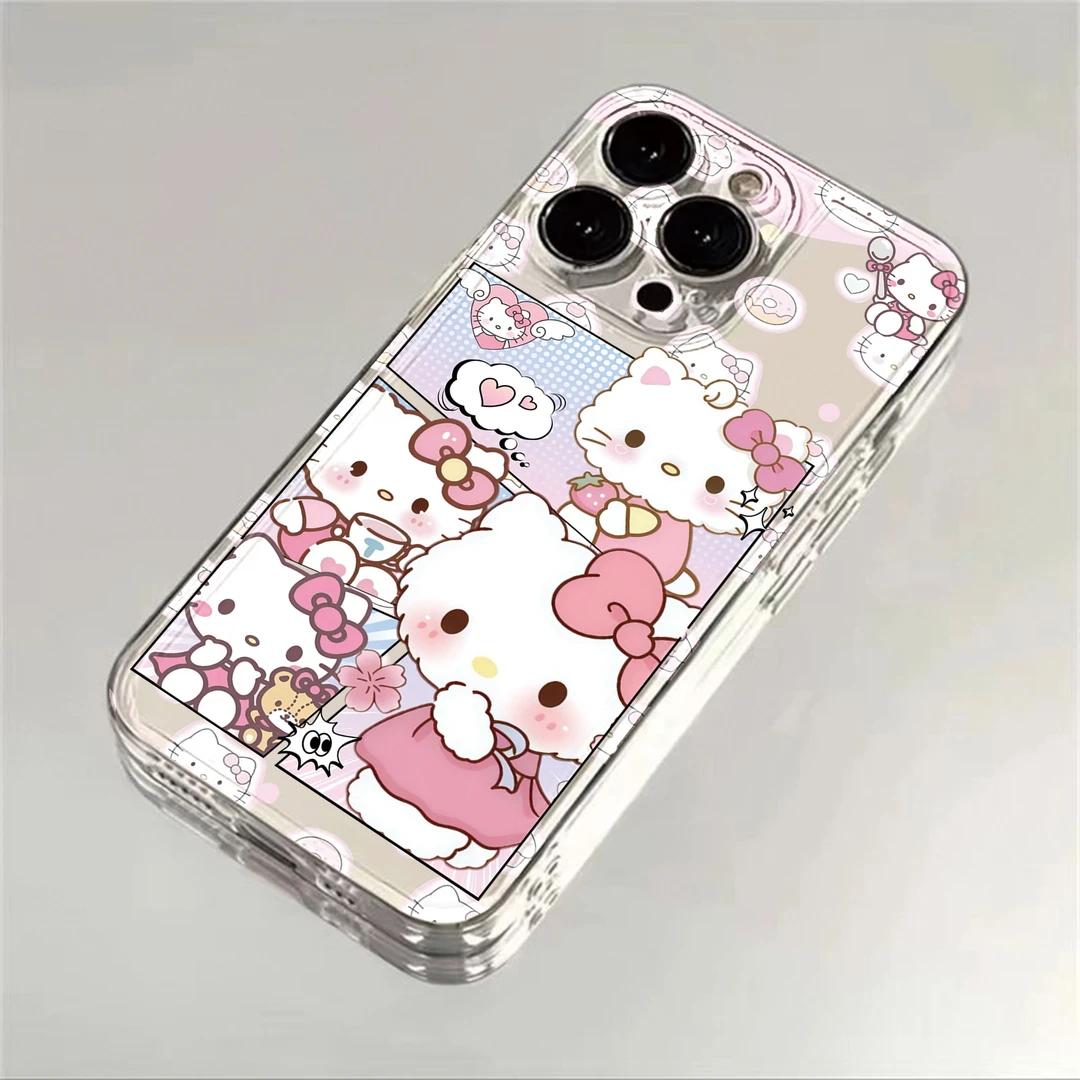 凯蒂猫适用iPhone16小米15华为苹果14promax手机壳12太空壳创意xr