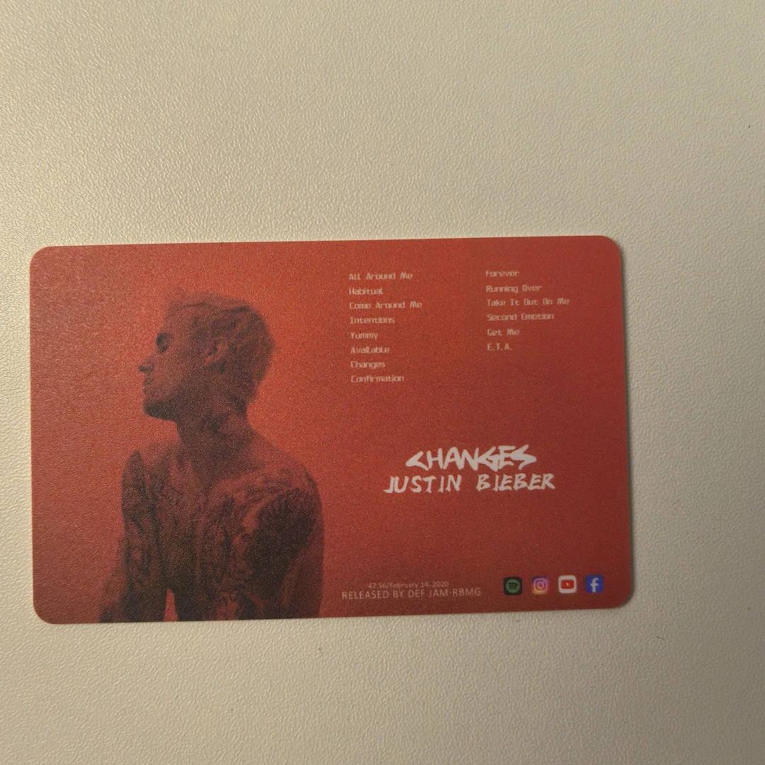 【欧美日韩男合集音乐卡】带nfc芯片功能触碰手机播放歌曲#送教程