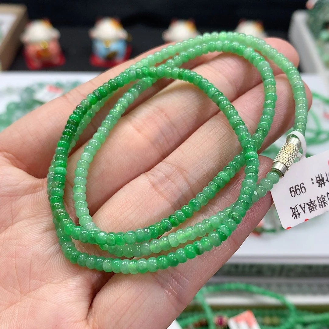 翡翠手链未镶嵌翡翠