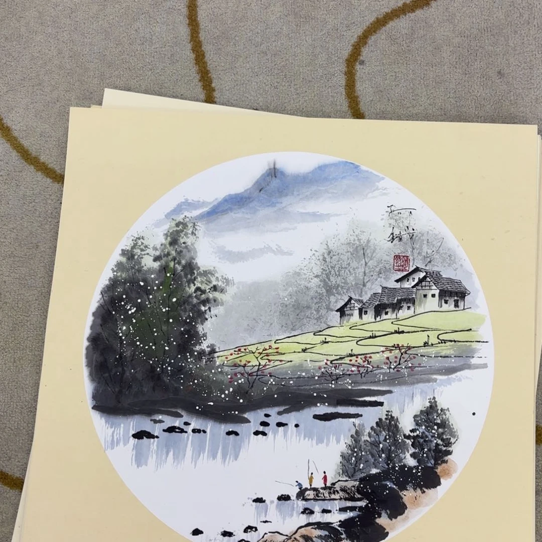 国画阿铁斗方李欣中