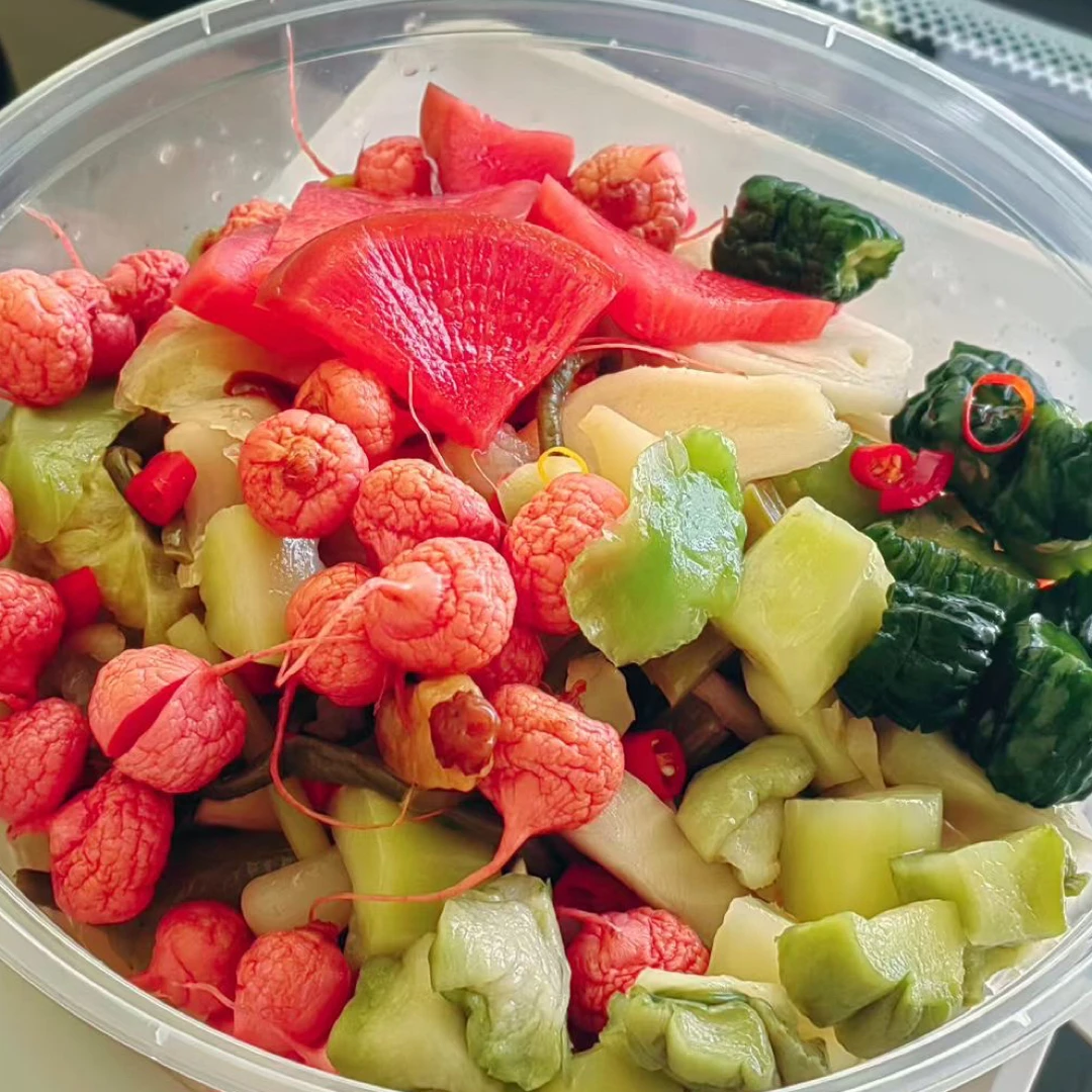 广西老坛酸菜农家果蔬特产小吃新鲜腌制