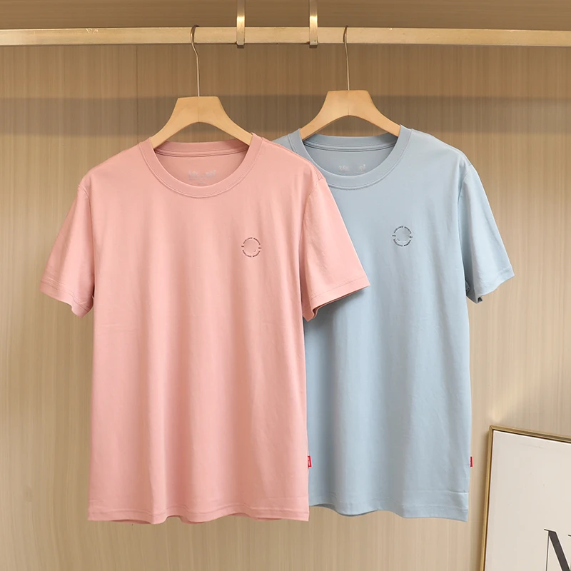 特！商场订单~丝滑体感！全棉丝光棉印花短袖T恤  C18 男装 H4974