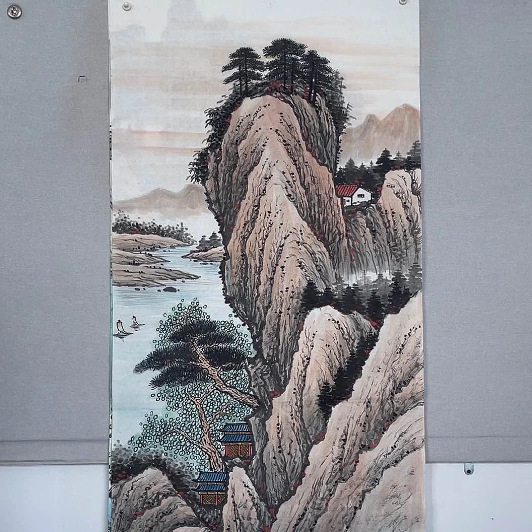 国画山水画作品欣赏37