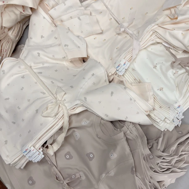 编码009-012 婴幼儿双面纯棉A类秋衣秋裤宝宝内衣套装（下播勿拍）