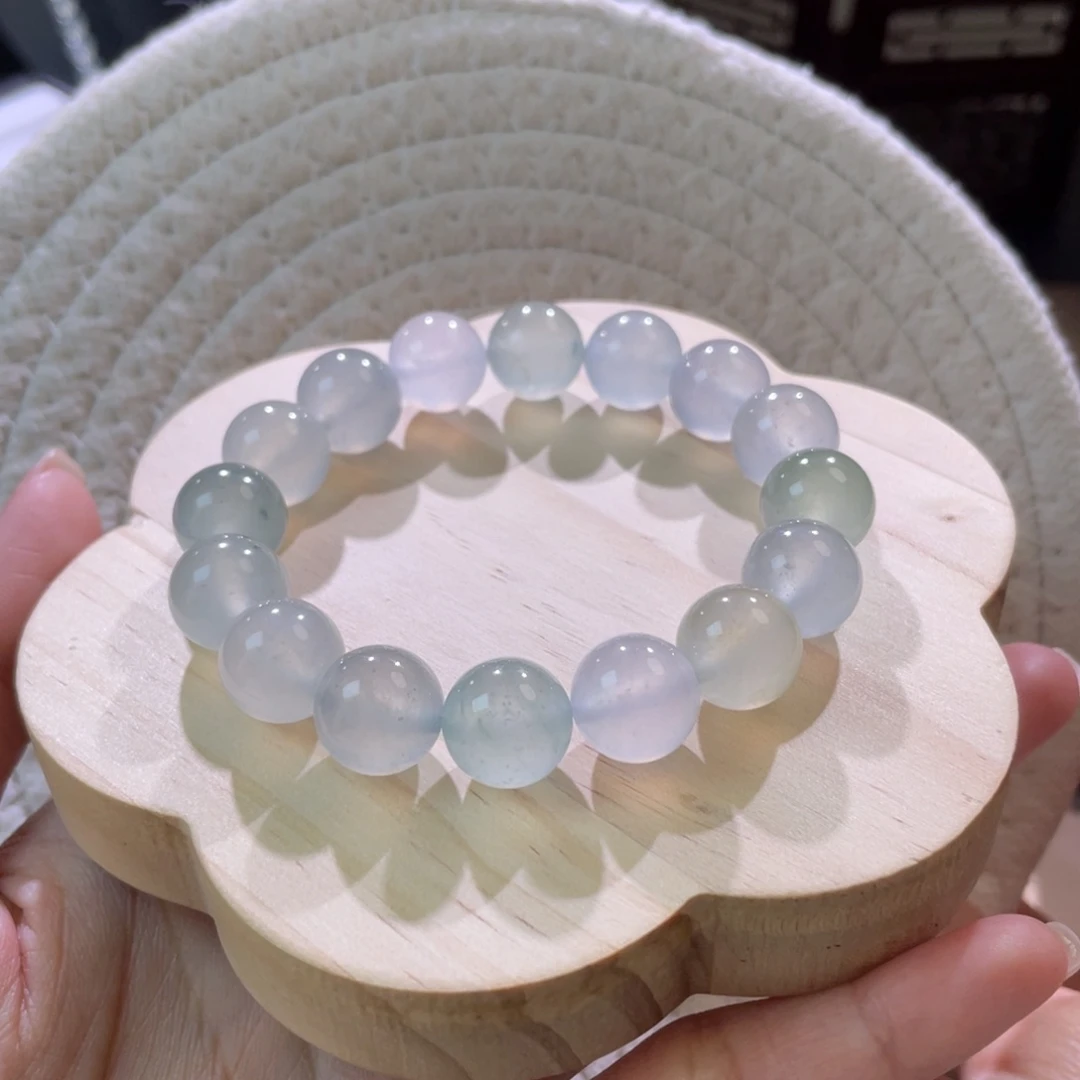 翡翠散珠天然缅a翡翠手串