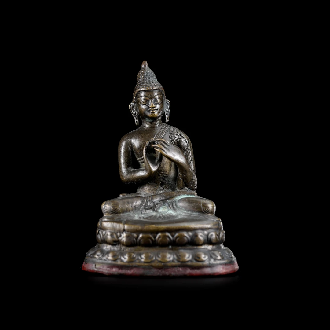 铜质大日如来藏传佛像