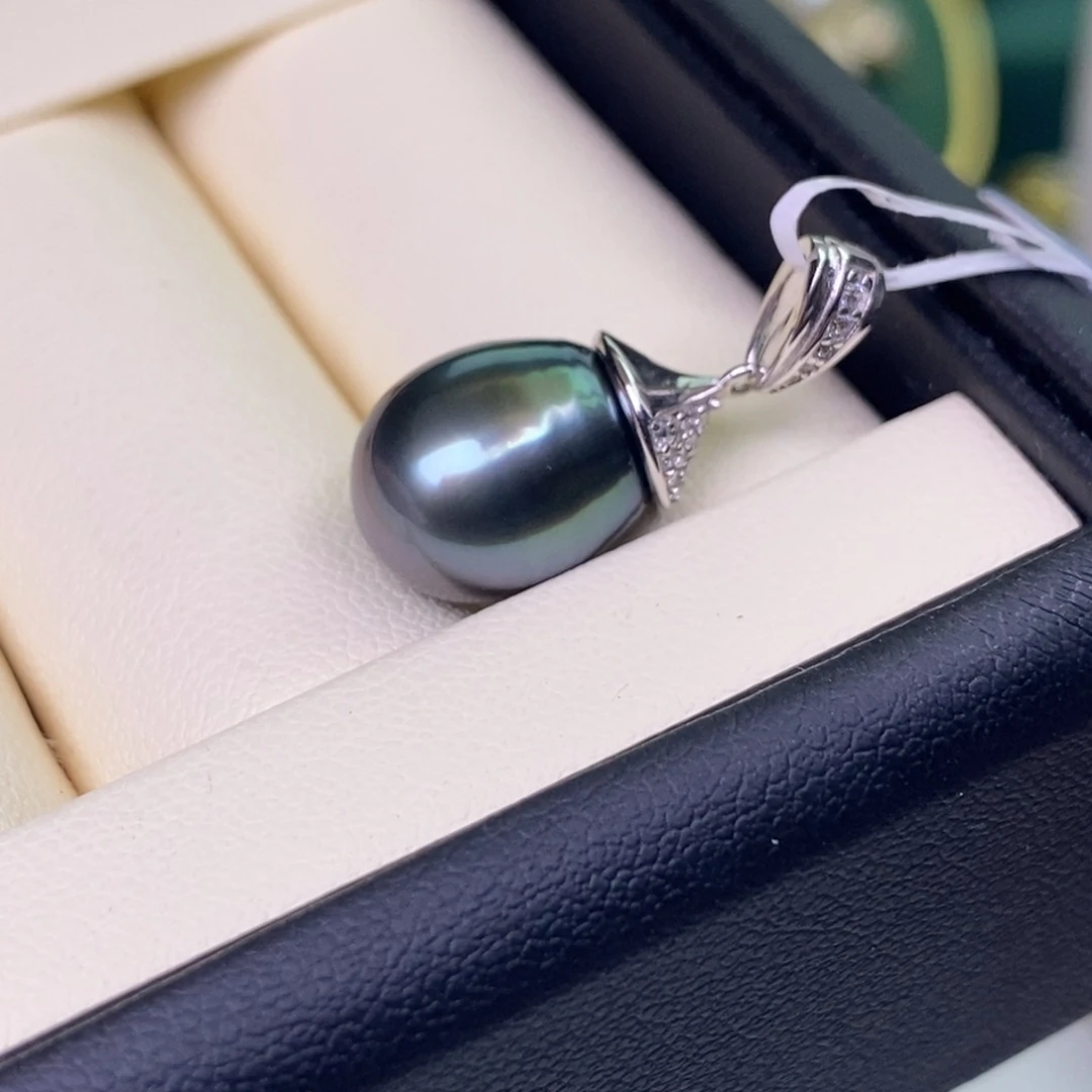 颈饰银S925镶嵌海水珍珠