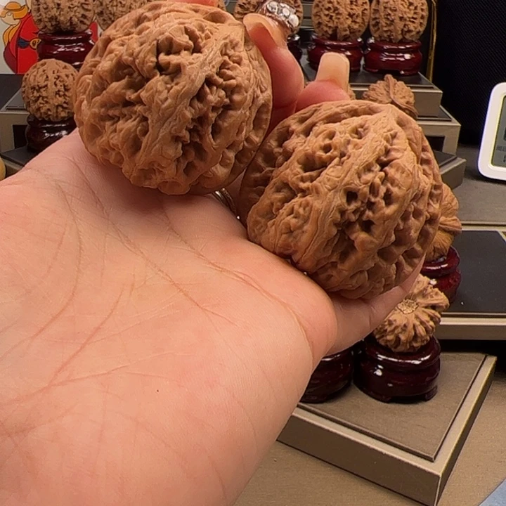 文玩核桃把件43 大 粗筋 u-015