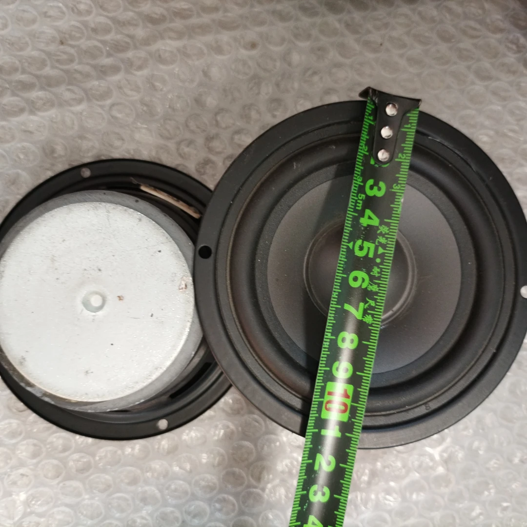 准新品  4寸中低音喇叭，橡胶边宽边喇叭一对，包邮我