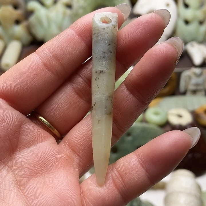 岫岩老玉（透闪石质玉）未镶嵌把件