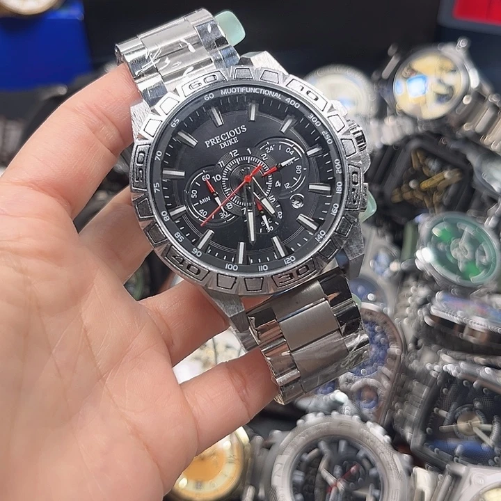 石英机芯合金钢好看帅气男士手表