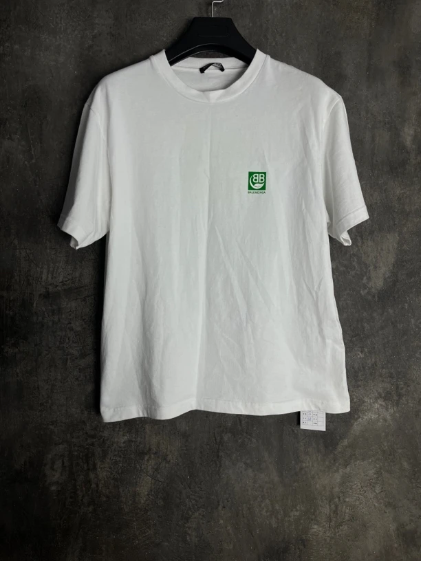 全新未使用 Balenciaga/巴黎世家 S码*1/环保印花logo短袖/01198