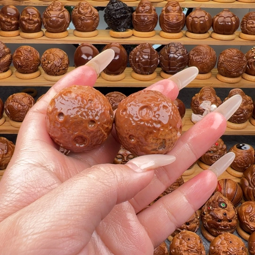 雨***竹手串/手链橄榄核星球