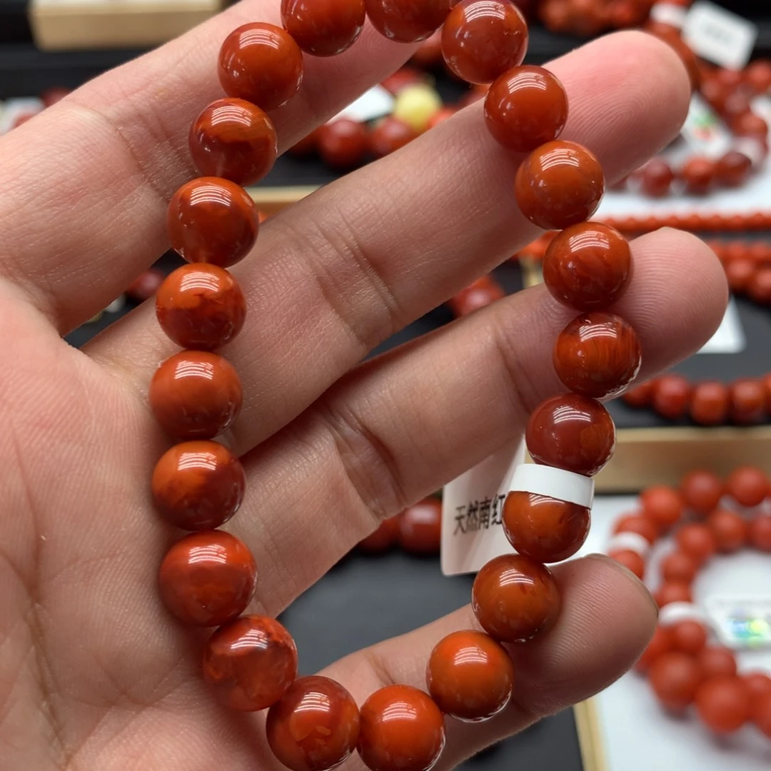 南红玛瑙手链，多样性发货一个未镶嵌