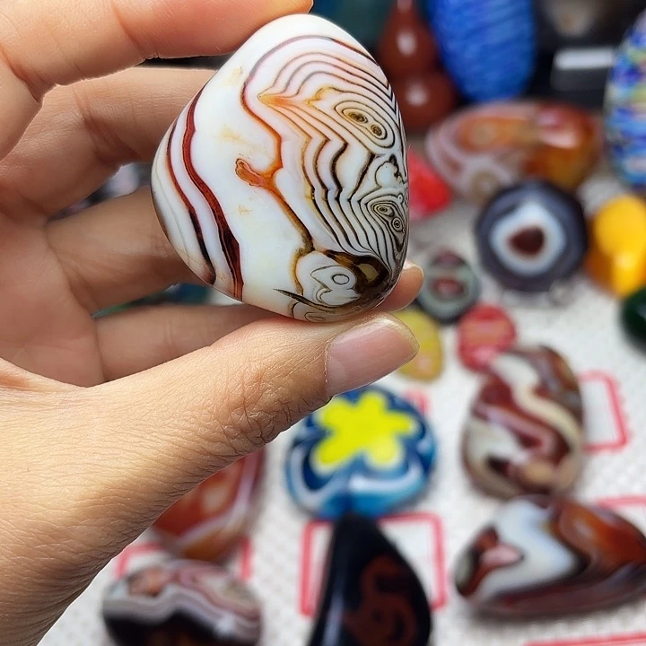 玛瑙/玉髓未镶嵌珠宝半成品