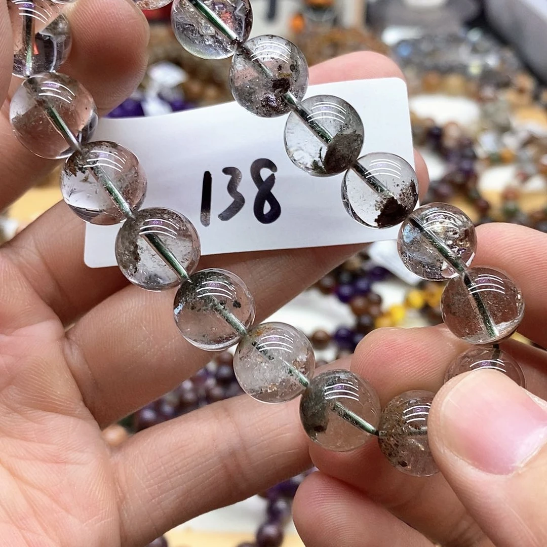 水晶手串未镶嵌天然