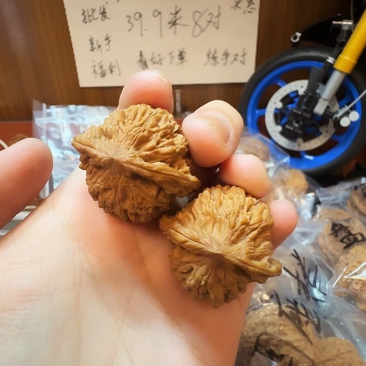吊坠桃核34尺野生小众