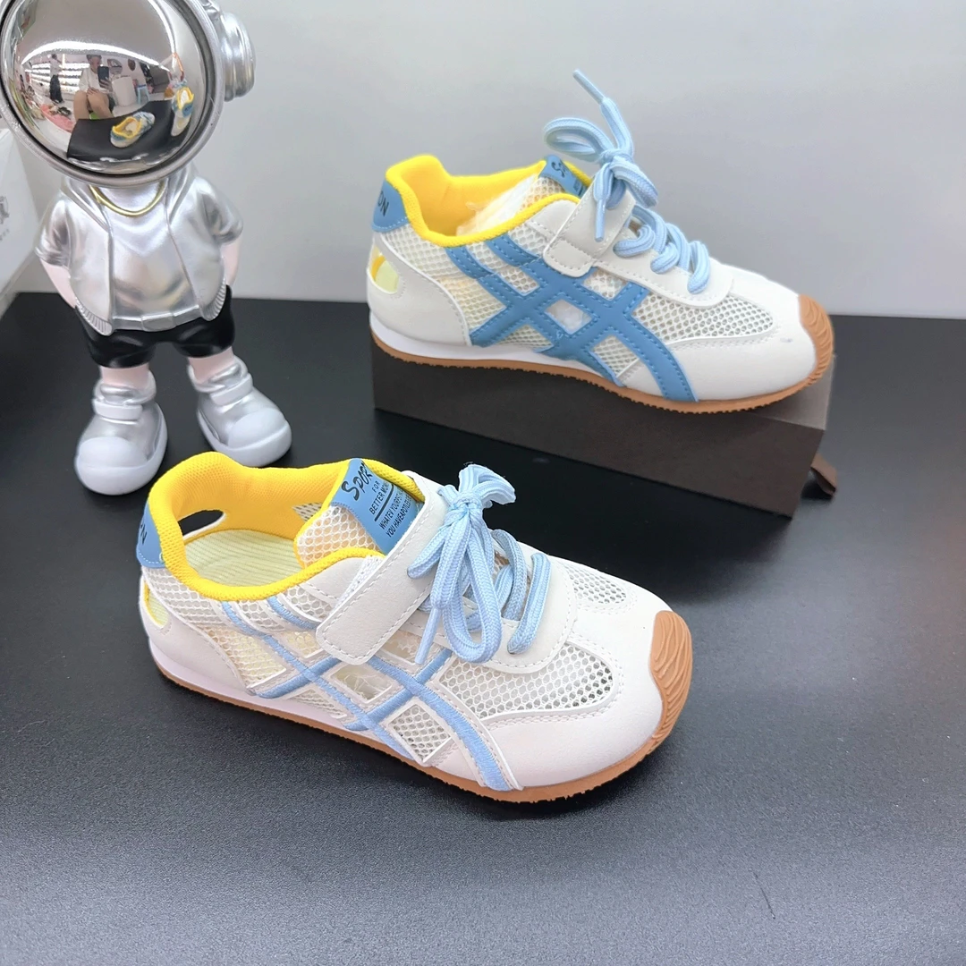 防滑女夏季透气休闲男运动鞋宝宝网面鞋子女童