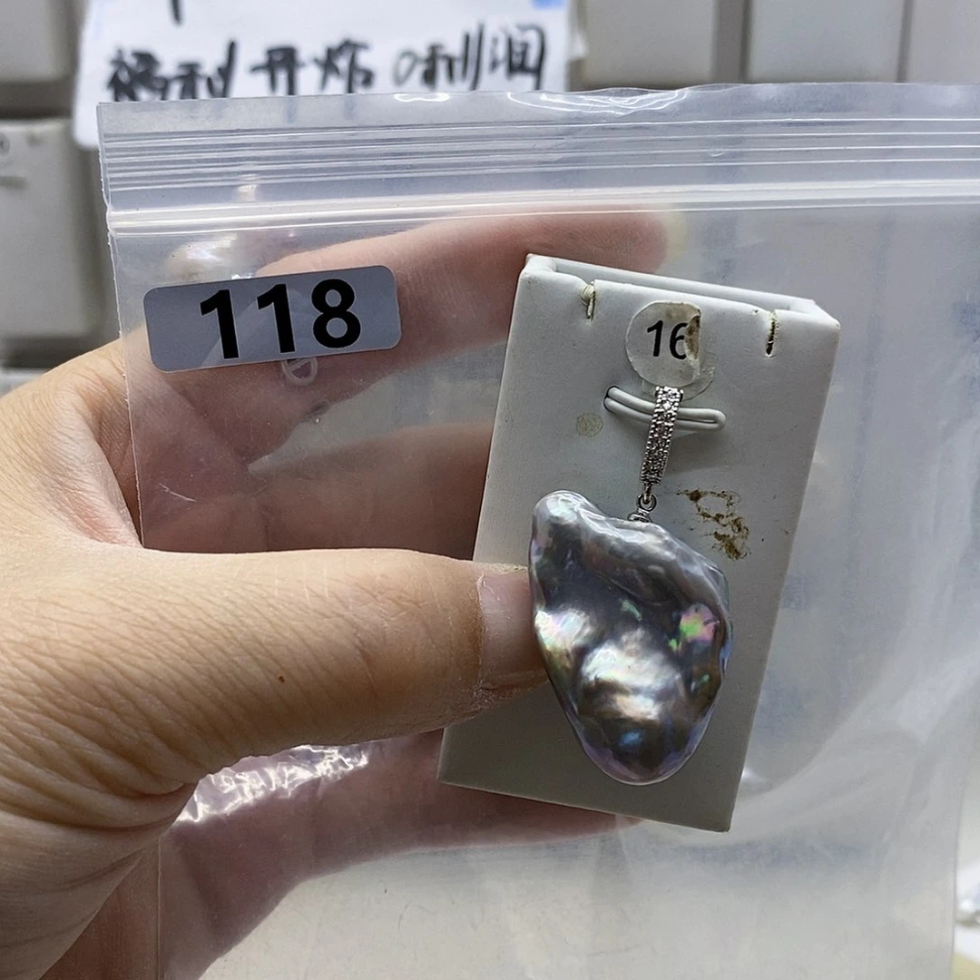 颈饰合金淡水珍珠