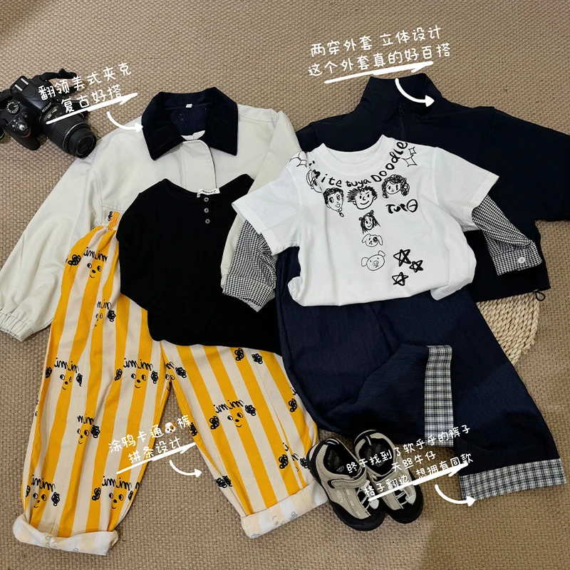 儿童衣服 扣码【参考身高正码正拍，胖宝身高+10去拍】