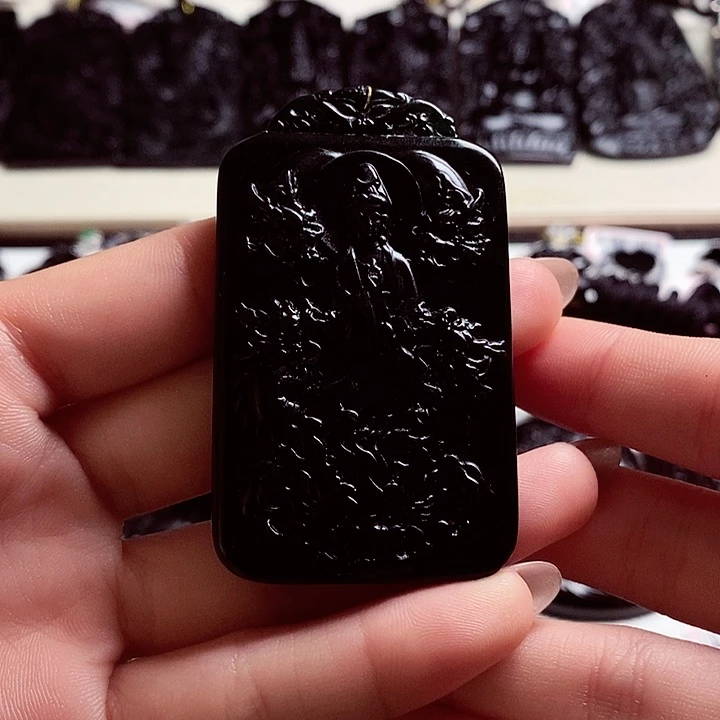 天然缅料A货九龙观音A278