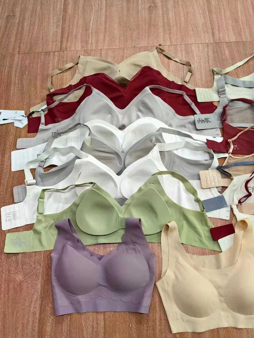 D202-D399编号女文胸内衣运动美背聚拢薄款小胸学生舒适性感夏季