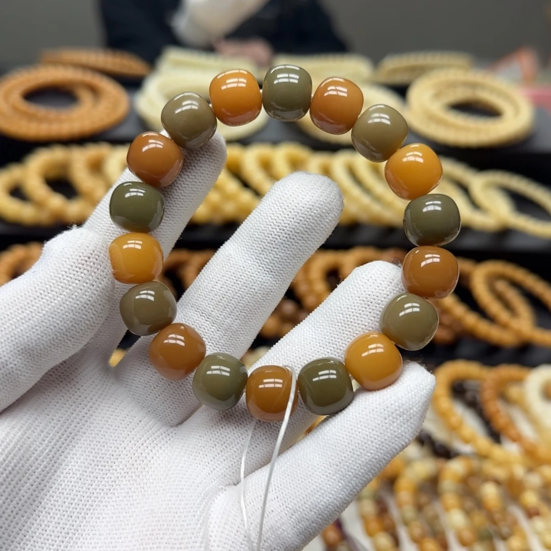 菩提根/象牙果手串12×13 5年 精工