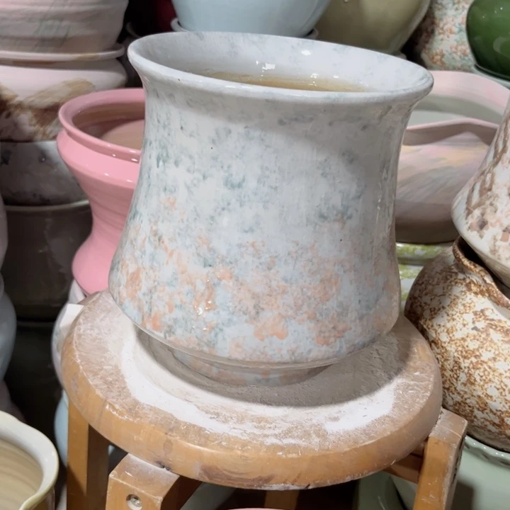 瓷片口18高22瑕景德镇陶瓷