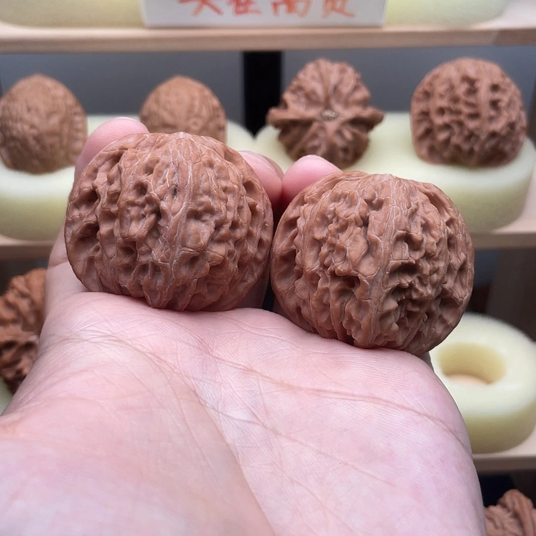 吊坠文玩核桃42.9左右全品磨盘