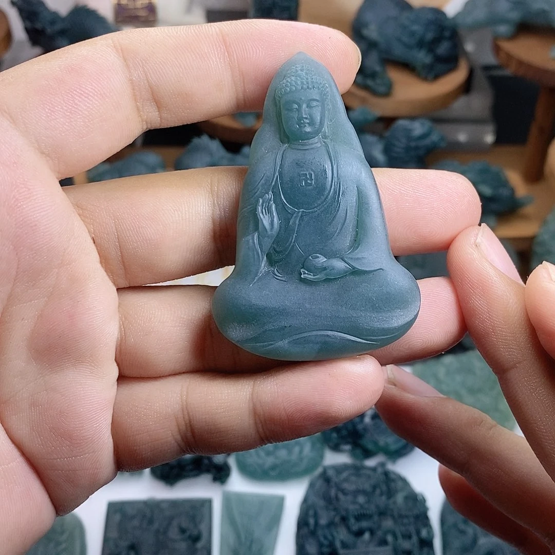 定制翡翠未镶嵌阿米