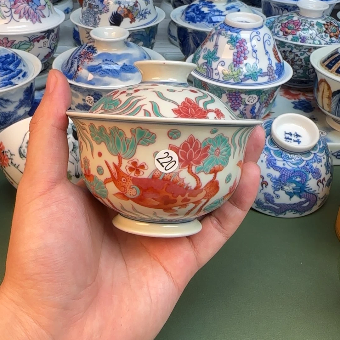 彦祖纯手工手绘茶具200