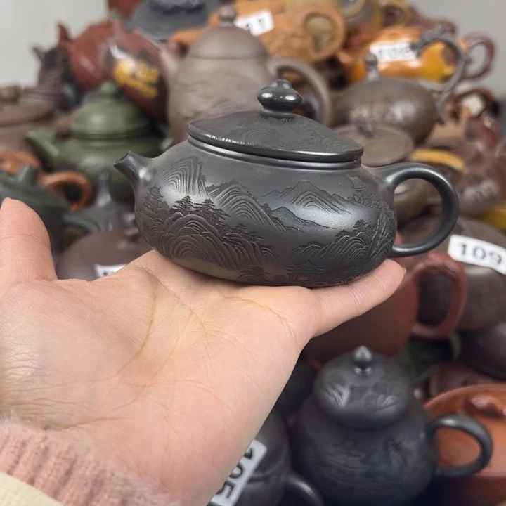 茶壶紫砂紫砂壶微瑕