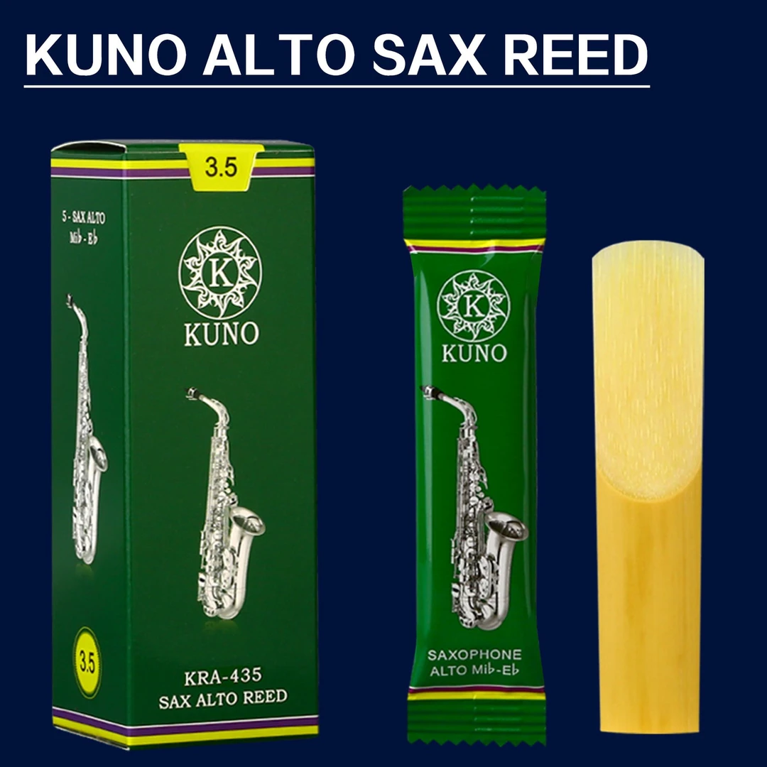 九野哨片绿盒中音萨克斯哨片降E调进口芦苇2.5号3号哨片初学KUNO