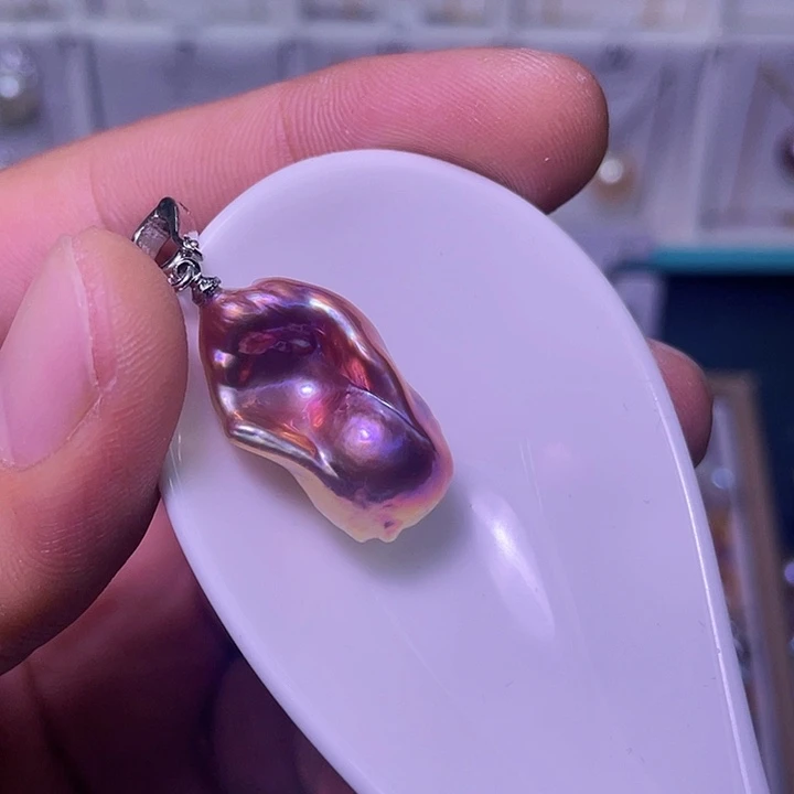 淡水珍珠合金颈饰59