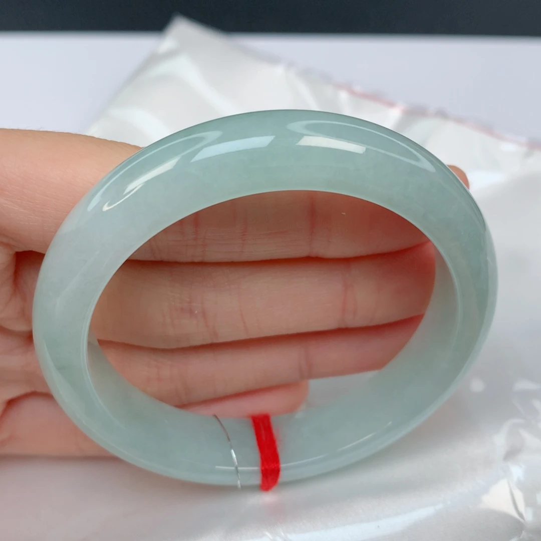 翡翠手镯未镶嵌52.5正圈