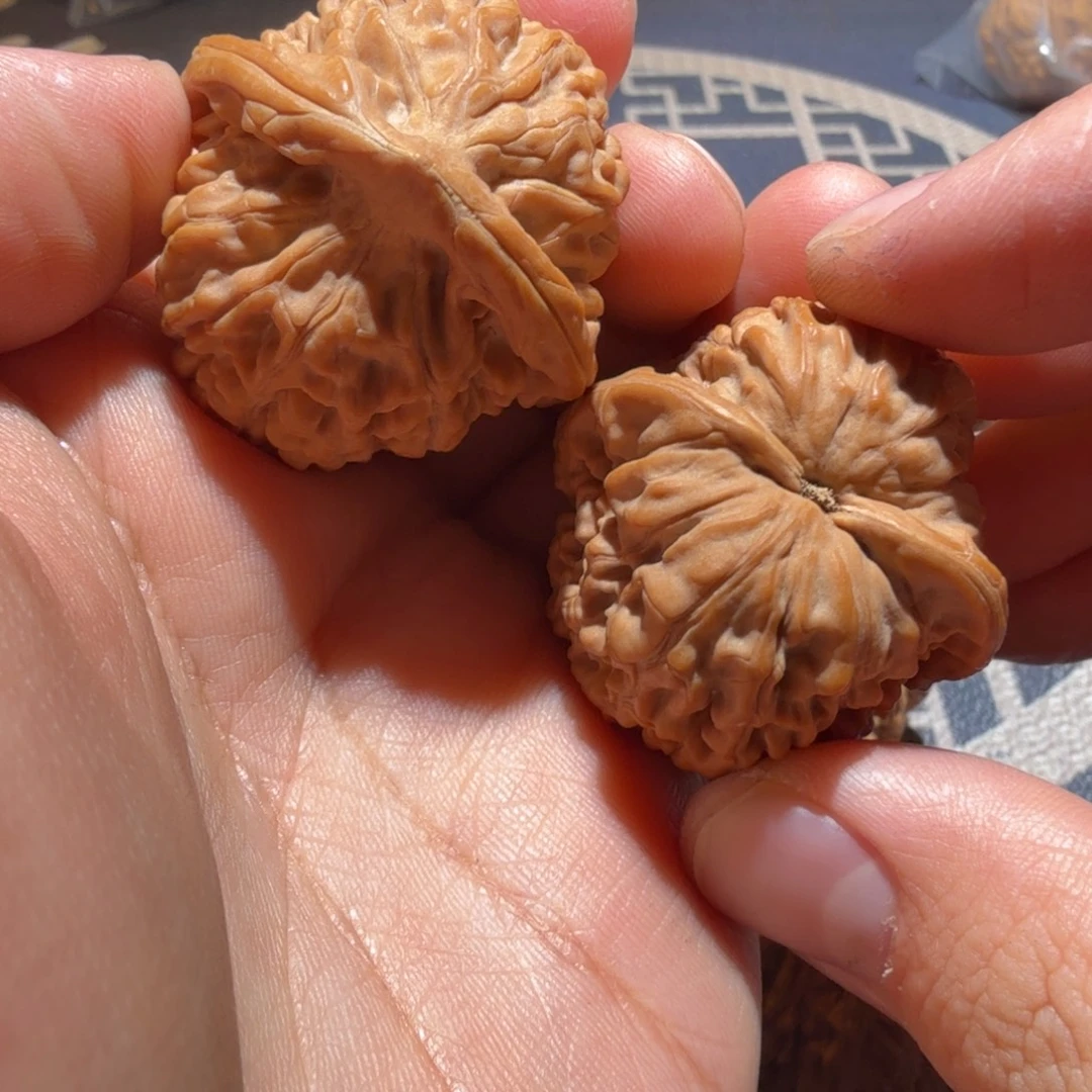 把件文玩核桃莲花