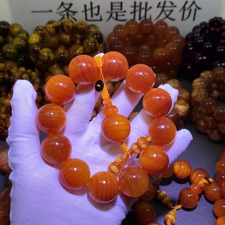 松木（琥珀木）手串/手链2.1 包浆高货