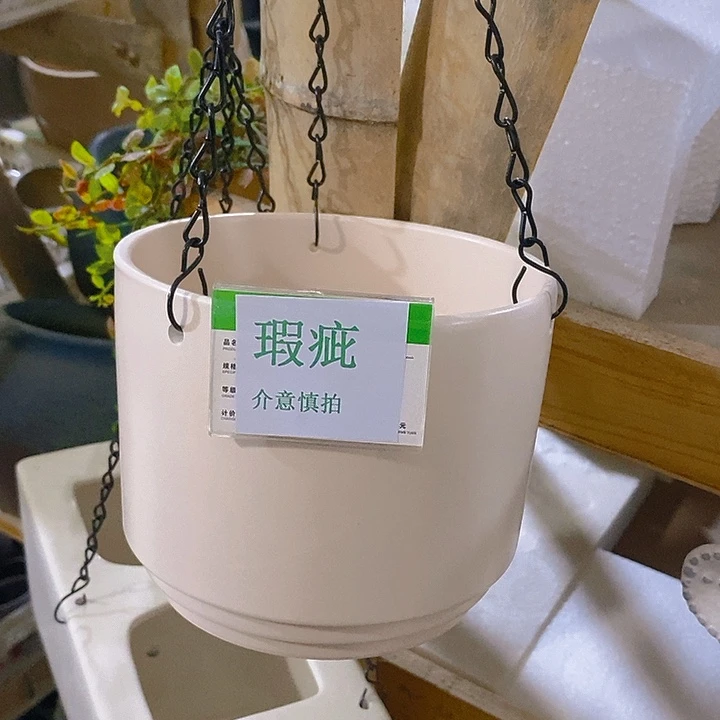 摆件多肉瑕疵盆有孔