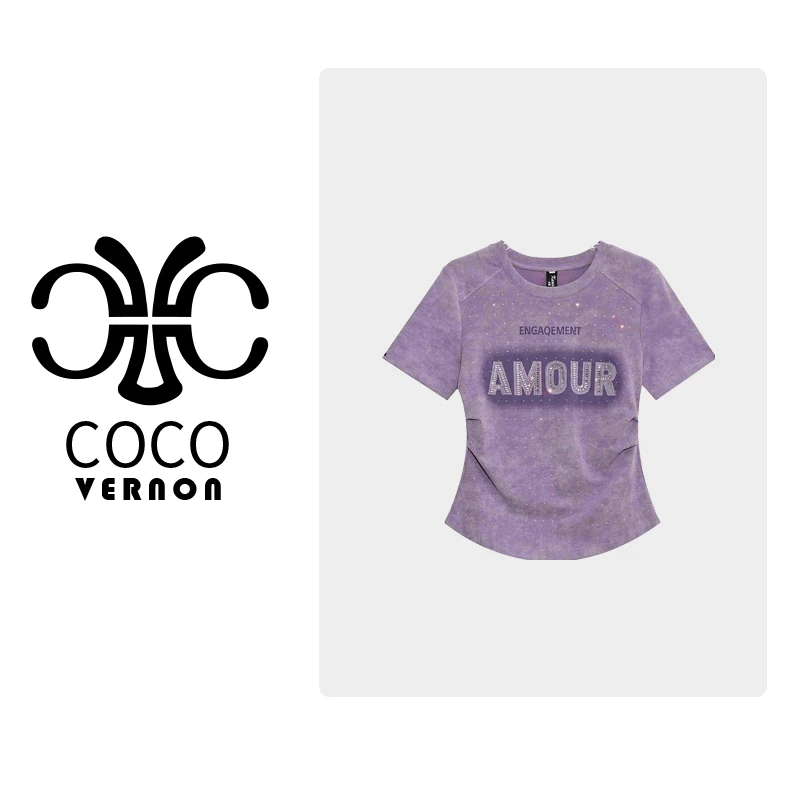 A71688新款洋气百搭休闲短袖