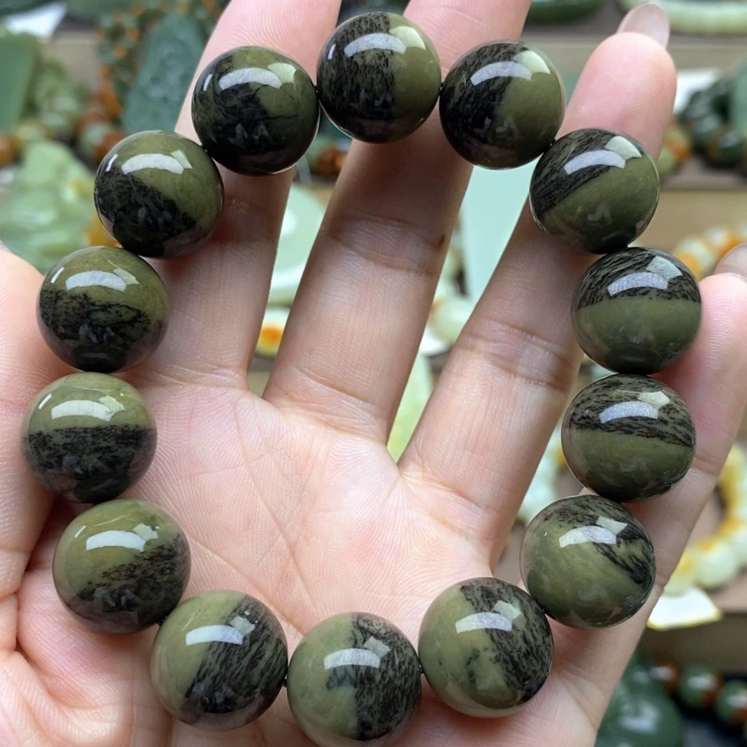 手串未镶嵌透闪石质玉