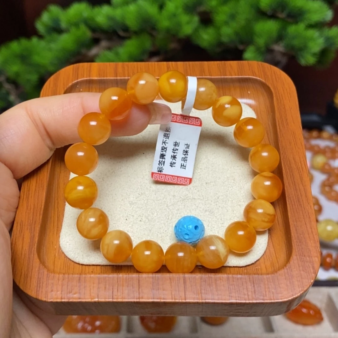 【闪购商品】手链蜜蜡未镶嵌手串定制
