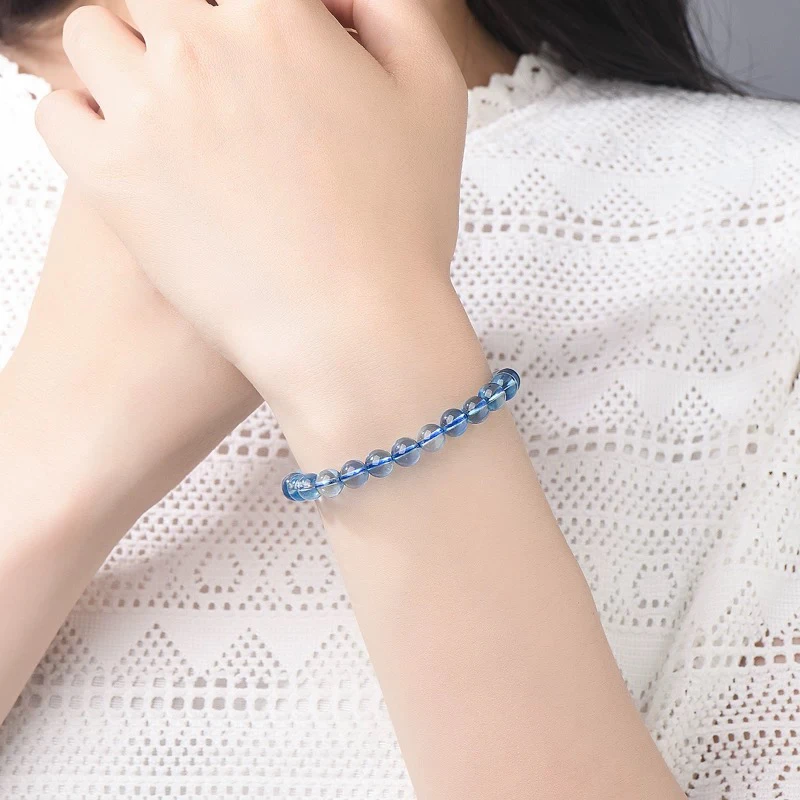 【海蓝之谜】807天然水晶手串