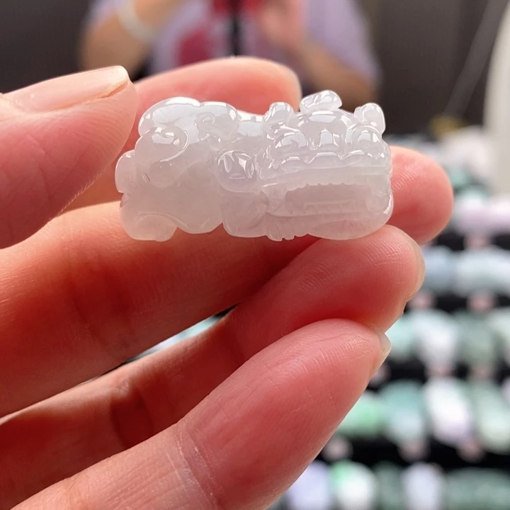 【闪购商品】翡翠未镶嵌颈饰用****6