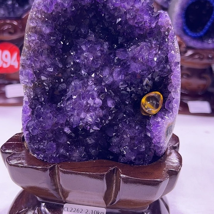 未镶嵌大型摆件（非配饰）紫晶