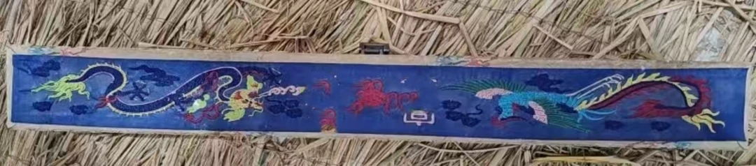 【129】摆件摆件大青墘窿