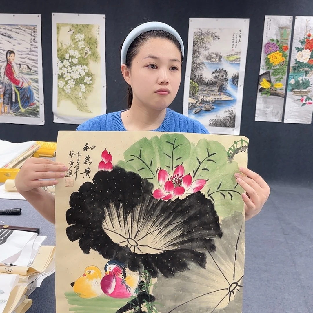 客厅年画装饰画客厅哦